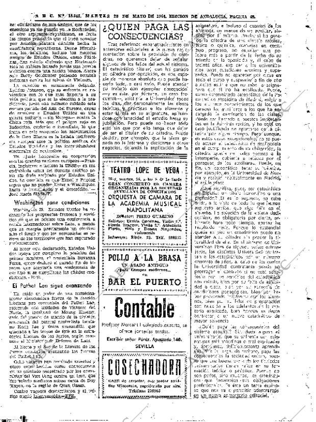 ABC SEVILLA 26-05-1964 página 42