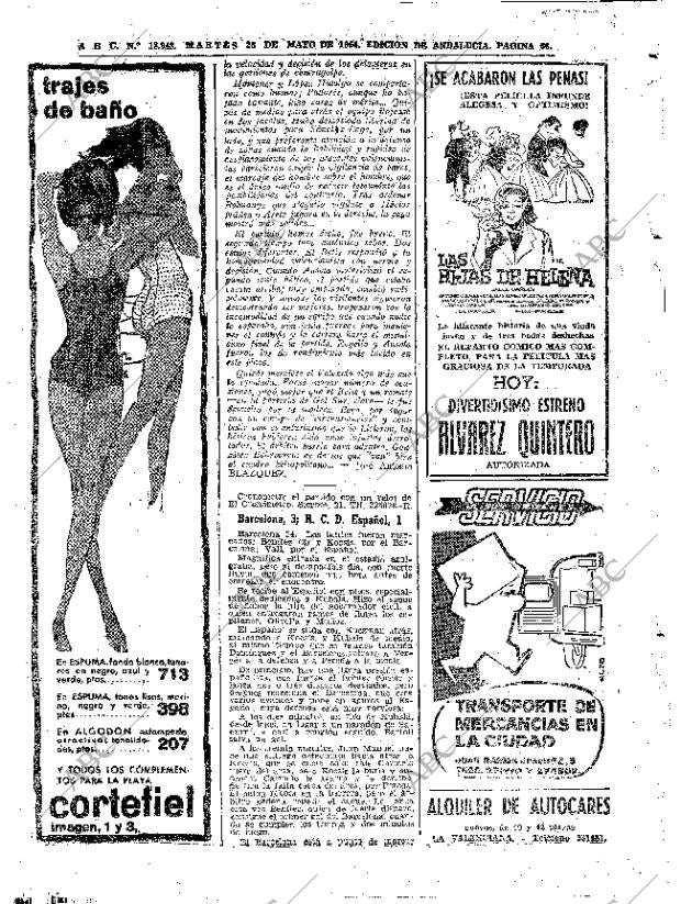 ABC SEVILLA 26-05-1964 página 66