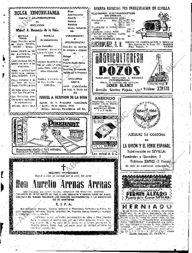 ABC SEVILLA 26-05-1964 página 77