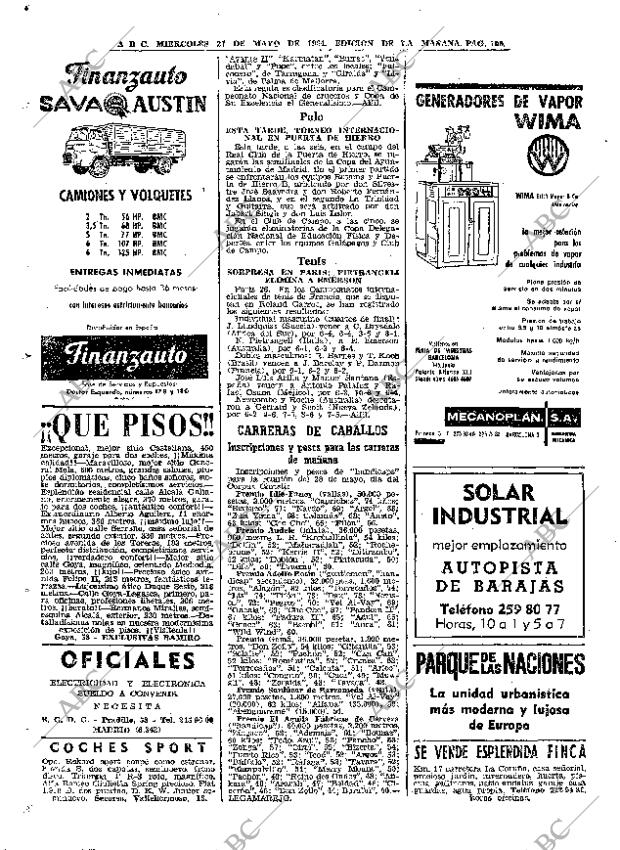 ABC MADRID 27-05-1964 página 106