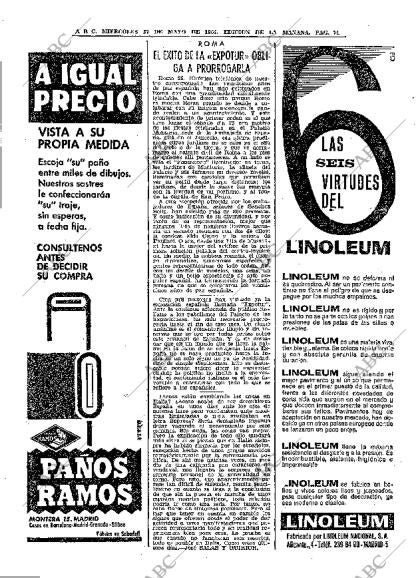 ABC MADRID 27-05-1964