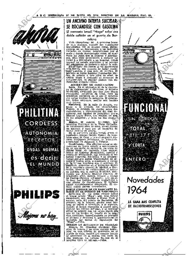 ABC MADRID 27-05-1964 página 80