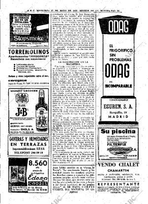 ABC MADRID 27-05-1964 página 88