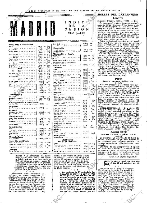 ABC MADRID 27-05-1964 página 97