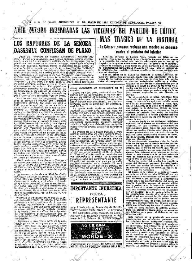 ABC SEVILLA 27-05-1964 página 55