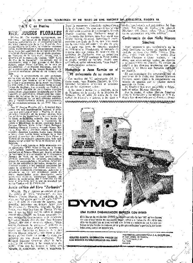 ABC SEVILLA 27-05-1964 página 59