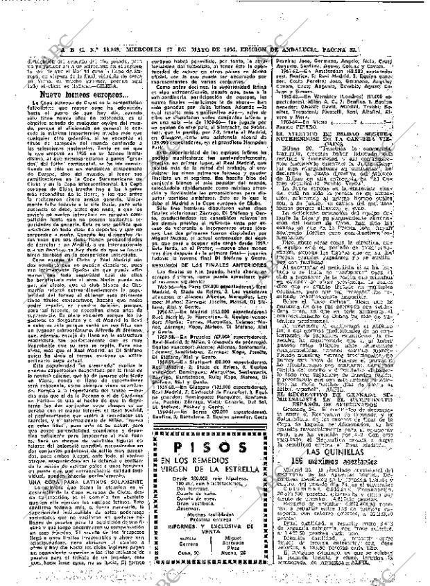 ABC SEVILLA 27-05-1964 página 82