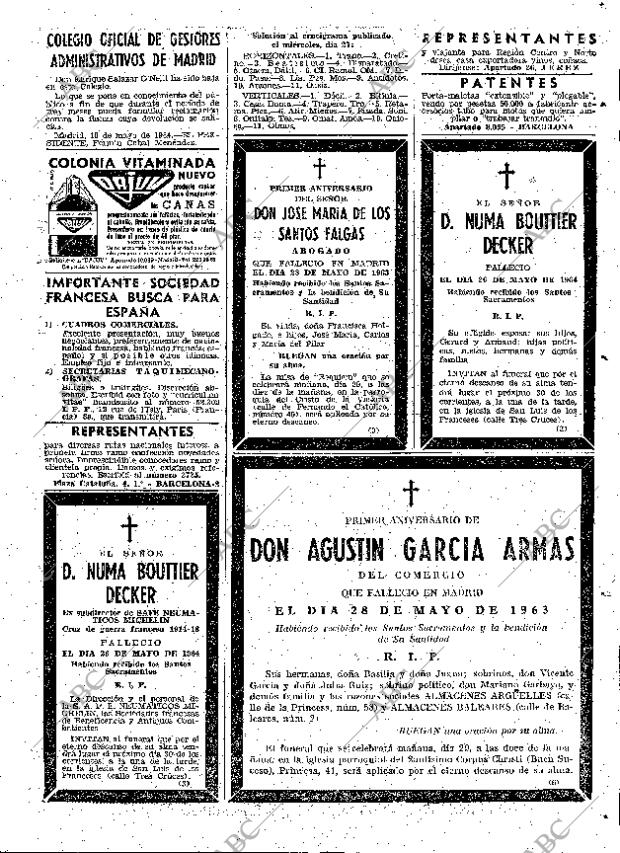 ABC MADRID 28-05-1964 página 109