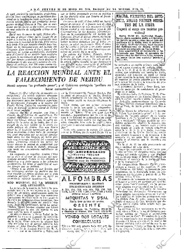 ABC MADRID 28-05-1964 página 57