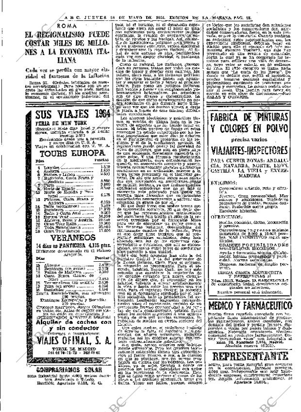 ABC MADRID 28-05-1964 página 58