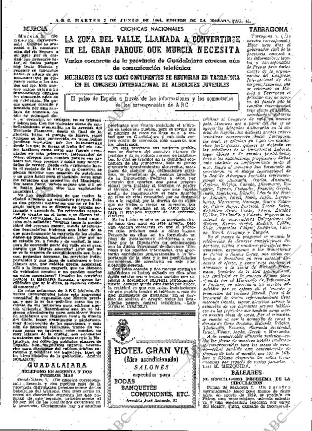 ABC MADRID 02-06-1964 página 41