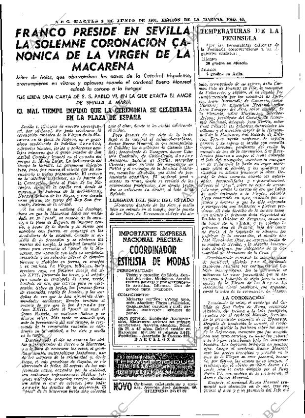 ABC MADRID 02-06-1964 página 43