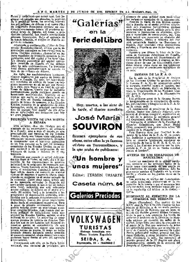 ABC MADRID 02-06-1964 página 50