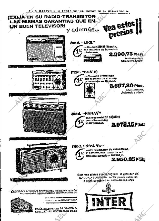 ABC MADRID 02-06-1964 página 60