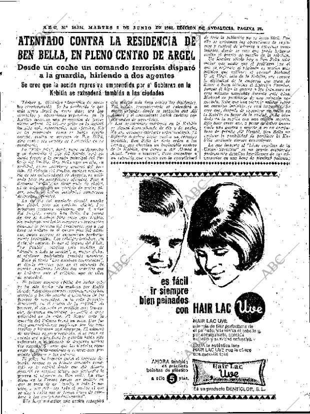 ABC SEVILLA 02-06-1964 página 25