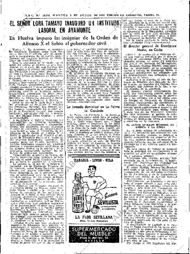 ABC SEVILLA 02-06-1964 página 29