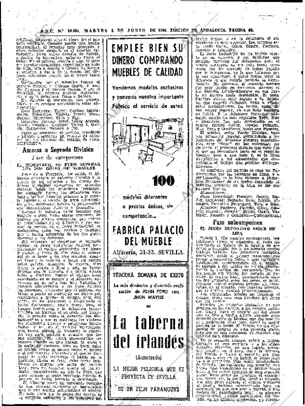 ABC SEVILLA 02-06-1964 página 38