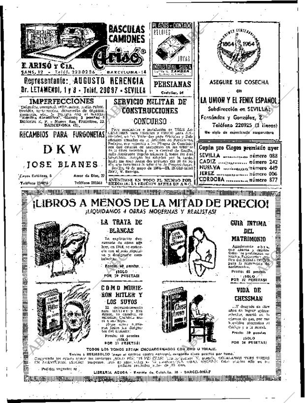 ABC SEVILLA 02-06-1964 página 50