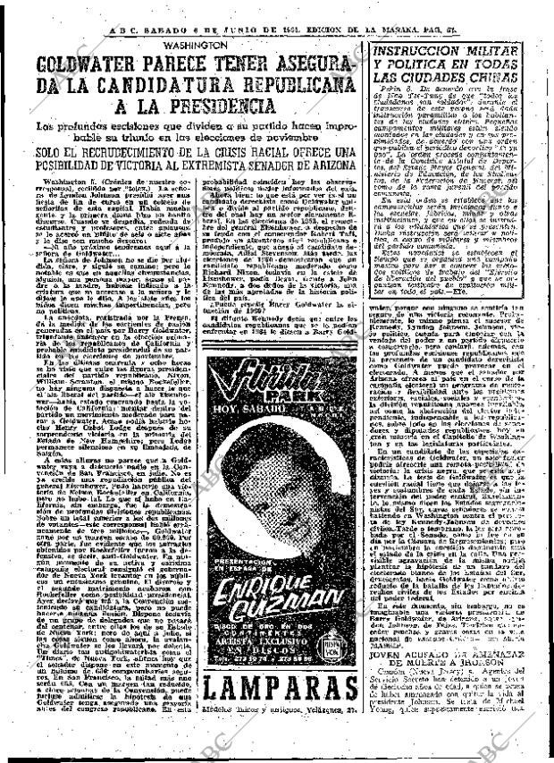 ABC MADRID 06-06-1964 página 57