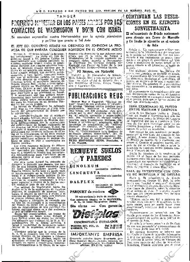 ABC MADRID 06-06-1964 página 61