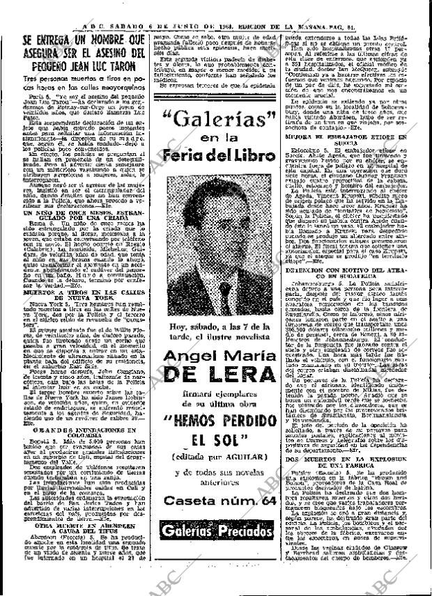 ABC MADRID 06-06-1964 página 64