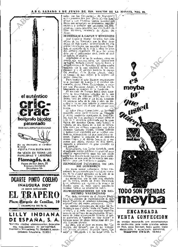 ABC MADRID 06-06-1964 página 80