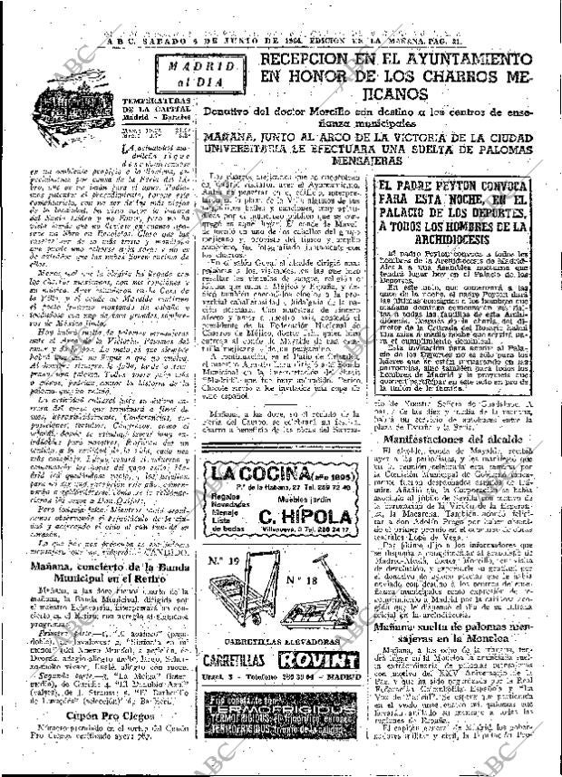ABC MADRID 06-06-1964 página 81