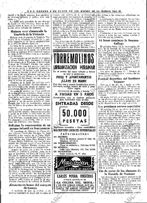 ABC MADRID 06-06-1964 página 82