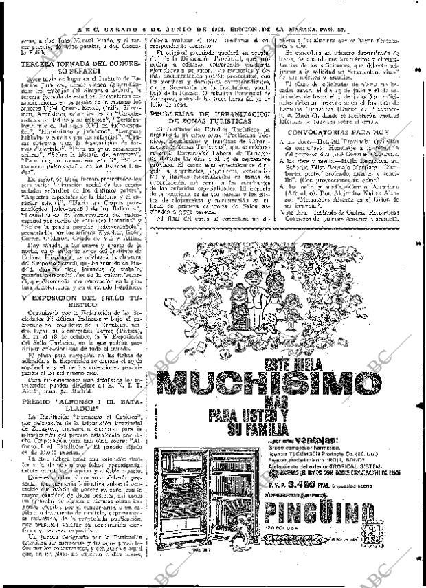ABC MADRID 06-06-1964 página 87