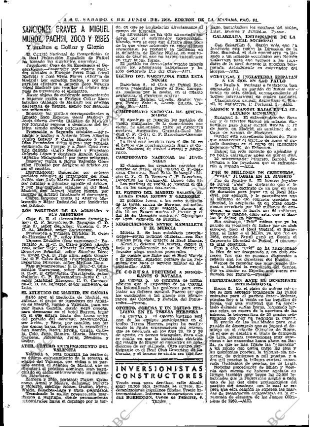 ABC MADRID 06-06-1964 página 94