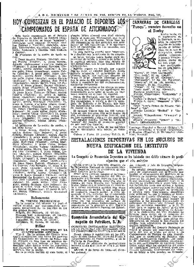 ABC MADRID 07-06-1964 página 107