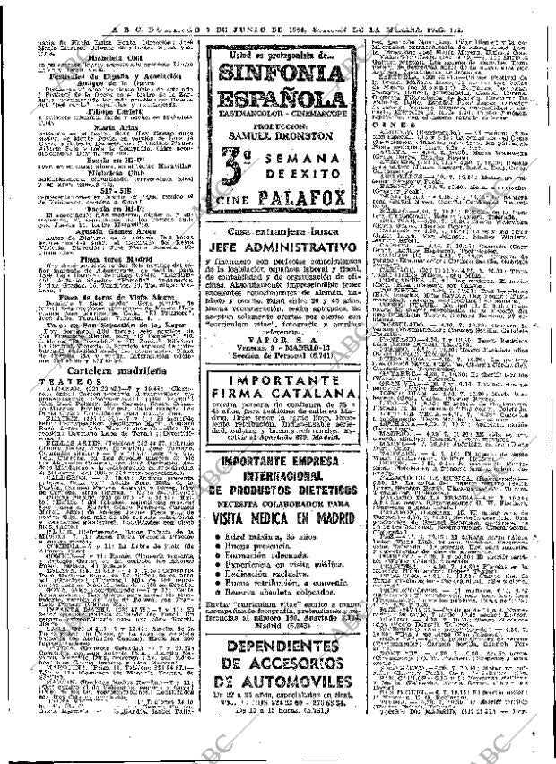 ABC MADRID 07-06-1964 página 111