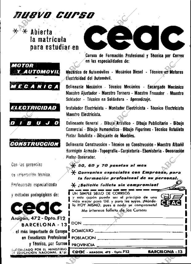 ABC MADRID 07-06-1964 página 52