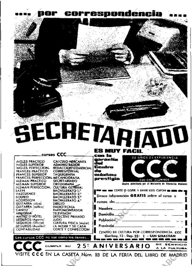 ABC MADRID 07-06-1964 página 60