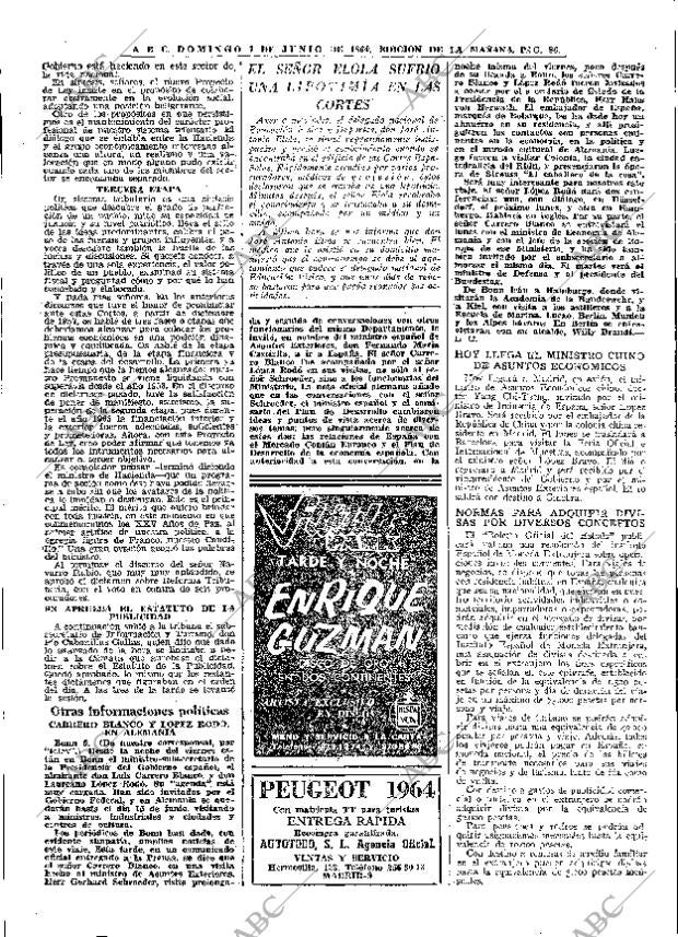 ABC MADRID 07-06-1964 página 86