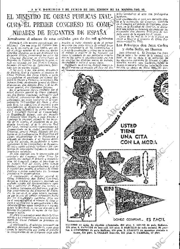 ABC MADRID 07-06-1964 página 93