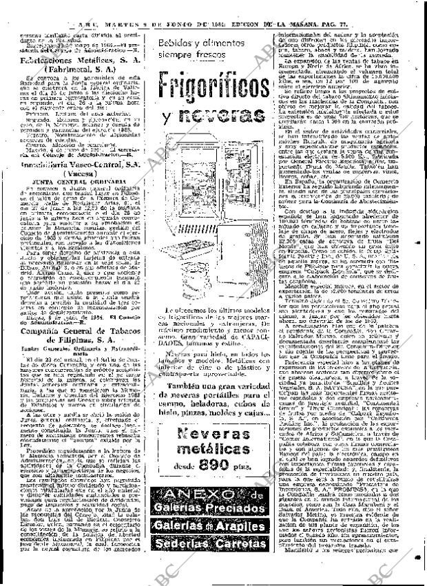 ABC MADRID 09-06-1964 página 77