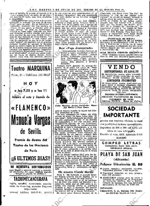 ABC MADRID 09-06-1964 página 86