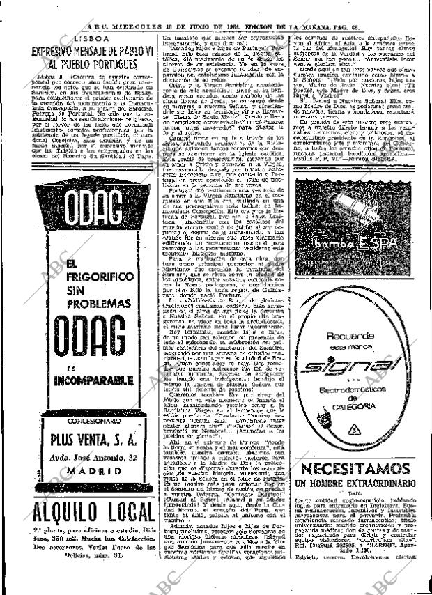 ABC MADRID 10-06-1964 página 66