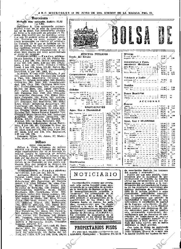 ABC MADRID 10-06-1964 página 82