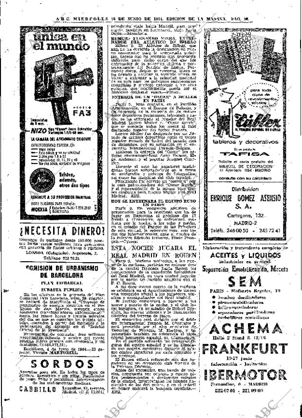 ABC MADRID 10-06-1964 página 90