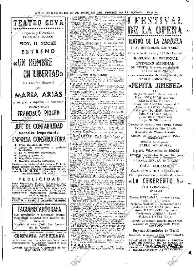 ABC MADRID 10-06-1964 página 99