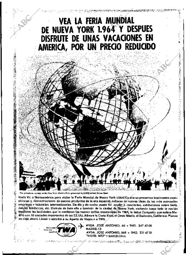 ABC MADRID 11-06-1964 página 36