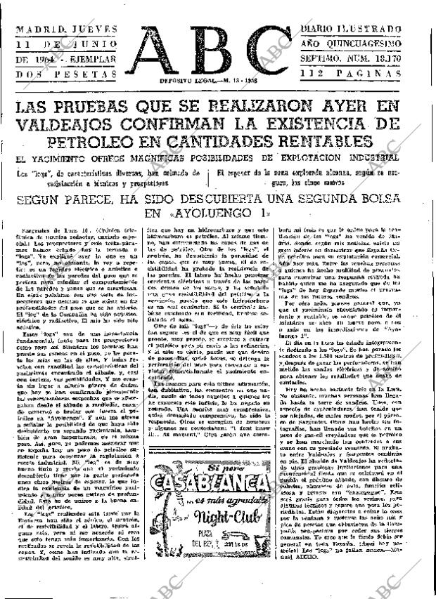 ABC MADRID 11-06-1964 página 47