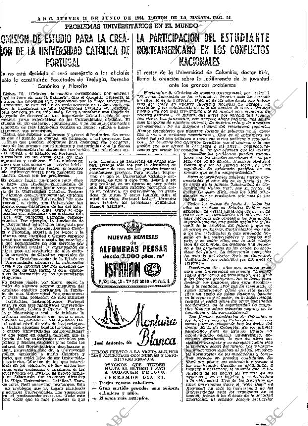 ABC MADRID 11-06-1964 página 55