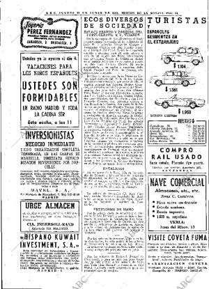 ABC MADRID 11-06-1964 página 74