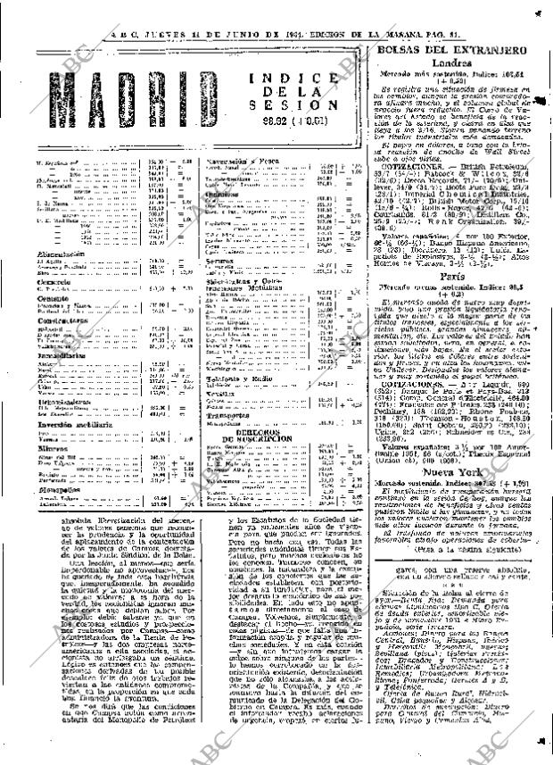 ABC MADRID 11-06-1964 página 81