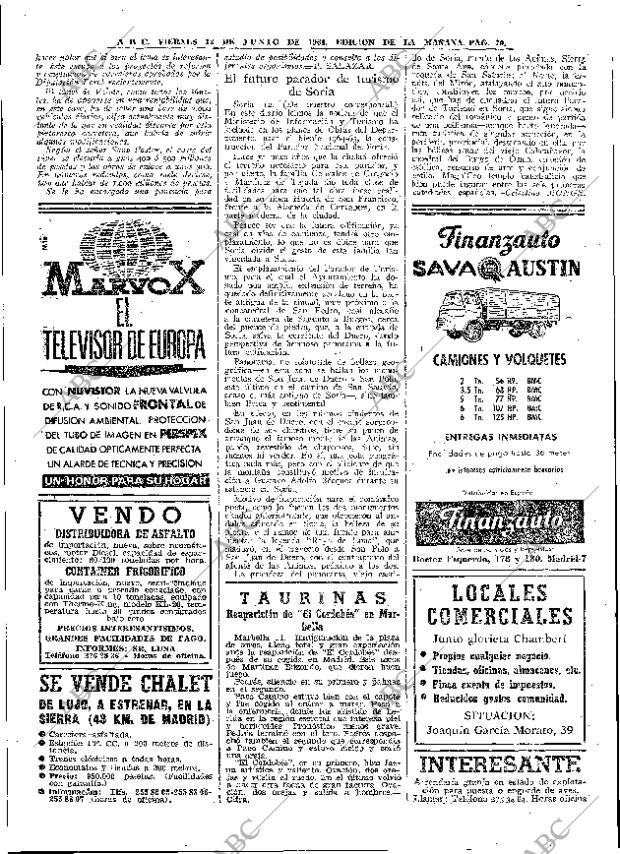 ABC MADRID 12-06-1964 página 70