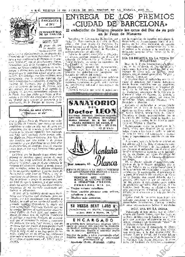 ABC MADRID 12-06-1964 página 71