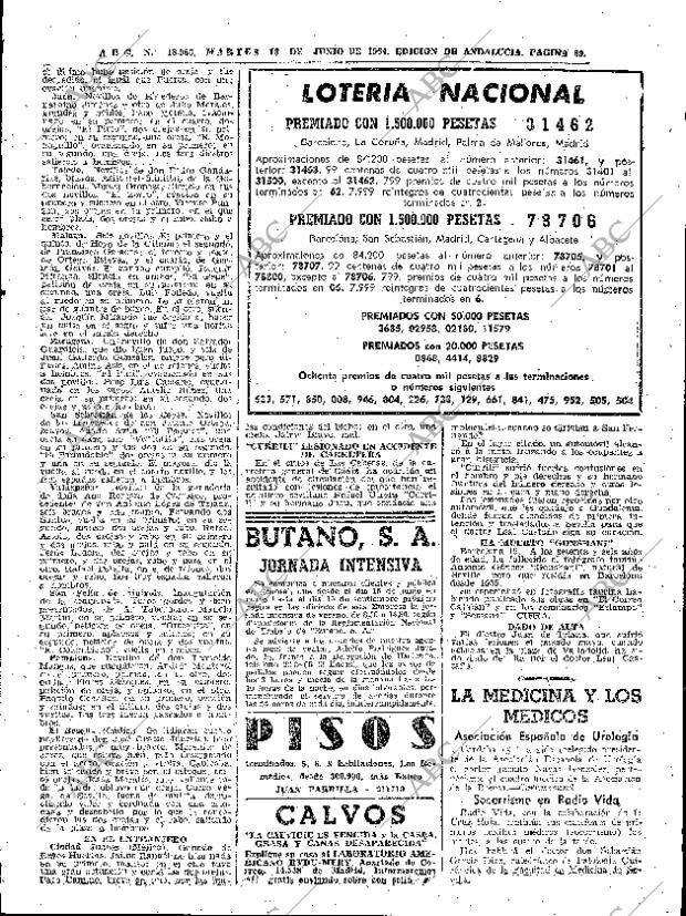 ABC SEVILLA 16-06-1964 página 69